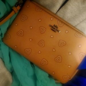 Authentic Coach wristlet